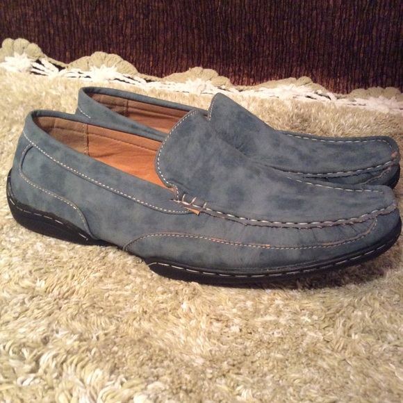 Stacy Adams Suede Men’s Mac Slip Ons size 8.5 - Picture 3 of 7